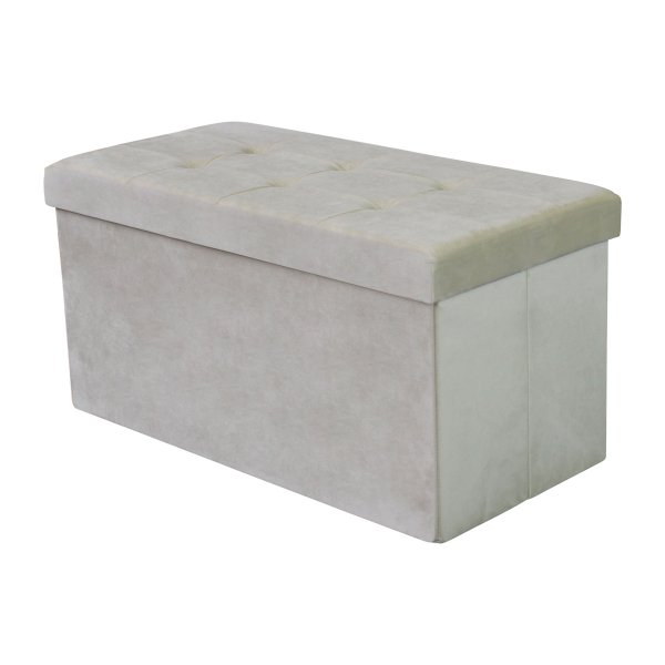 Pouf contenitore in velluto - MARCUS