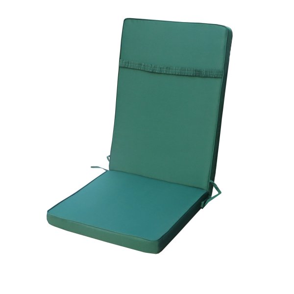 Alternative view of Cuscino da esterno idrorepellente per sedia - MEDIO