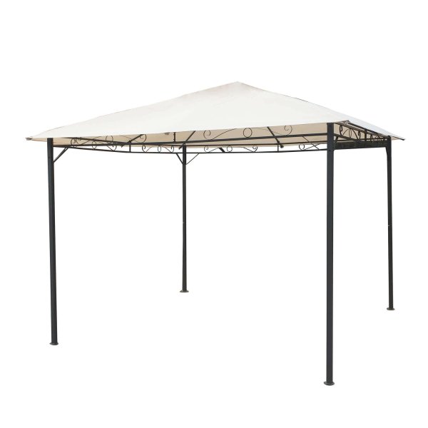 Gazebo da Giardino 3x3 in acciaio poliestere - LOUIE