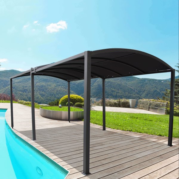 Alternative view of Gazebo Allungabile 3x3/6 in metallo - WALT