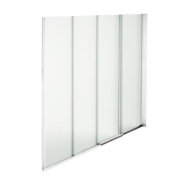 Parete laterale in vetro per pergola bioclimatica Tony - TONY - Bianco