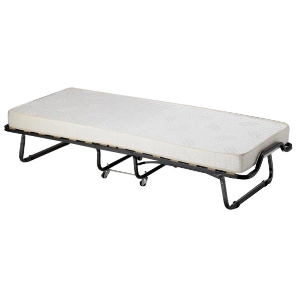 Brandina Pieghevole con materasso in Acciaio cm 80x190x34 - MYLES