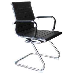 Sedia da Ufficio in Poliuretano cm 56x62x84 - CALVIN