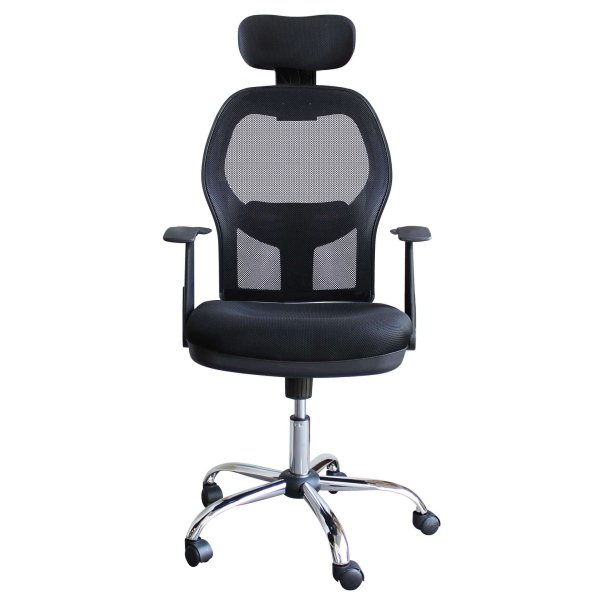 Alternative view of Sedia da Ufficio in Poliuretano cm 59x56x128 - LENNIE