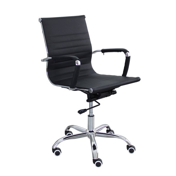 Alternative view of Sedia da Ufficio in Poliuretano cm 60x60x110 - SEYMOUR