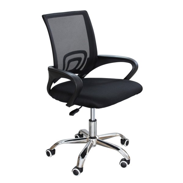 Sedia da Ufficio in Poliuretano cm 52x56 5x95 - DUSTIN