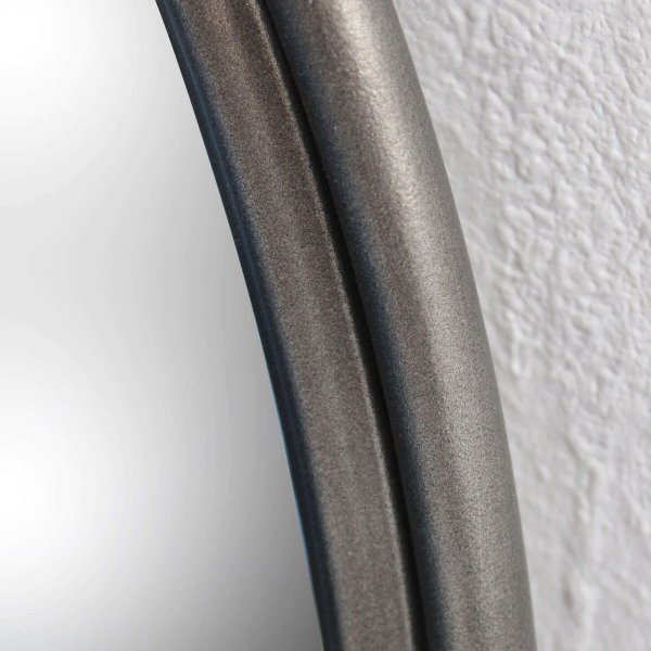 Alternative view of Specchio in Acciaio cm 80 5x4x127 - OSWALD