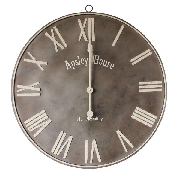 Orologio da parete XL in Legno cm 92x5x97 5 - CULLEN