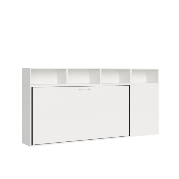Alternative view of Letto singolo a scomparsa orizzontale con mobile - KANDO