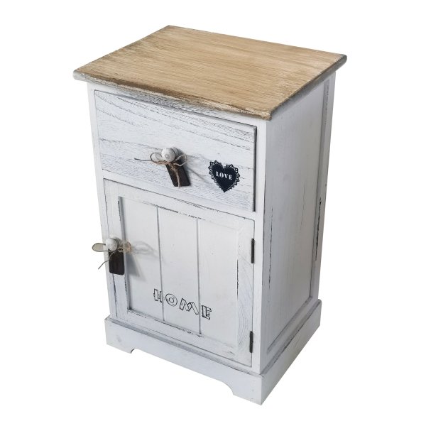 Cassettiera mobiletto per bagno camera - CASTOR - Bianco