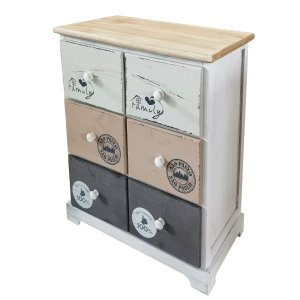 Cassettiera mobiletto per bagno camera - MORPHEUS