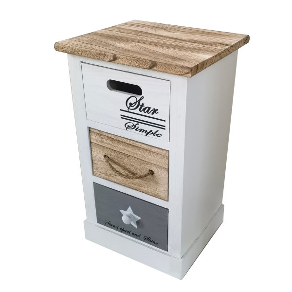 Cassettiera mobiletto per bagno camera - QUORUM - #REF!