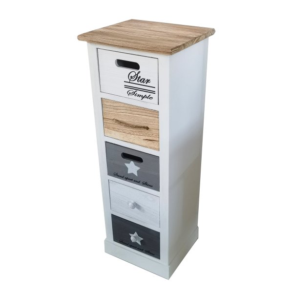 Cassettiera mobiletto per bagno camera - QUORUM - #REF!