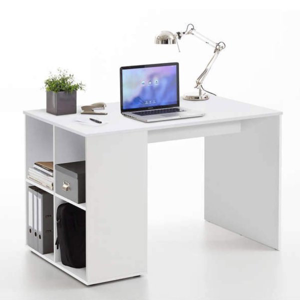 Alternative view of Scrivania Moderna con vano in Truciolare cm 138x95x52 - CLIFTON
