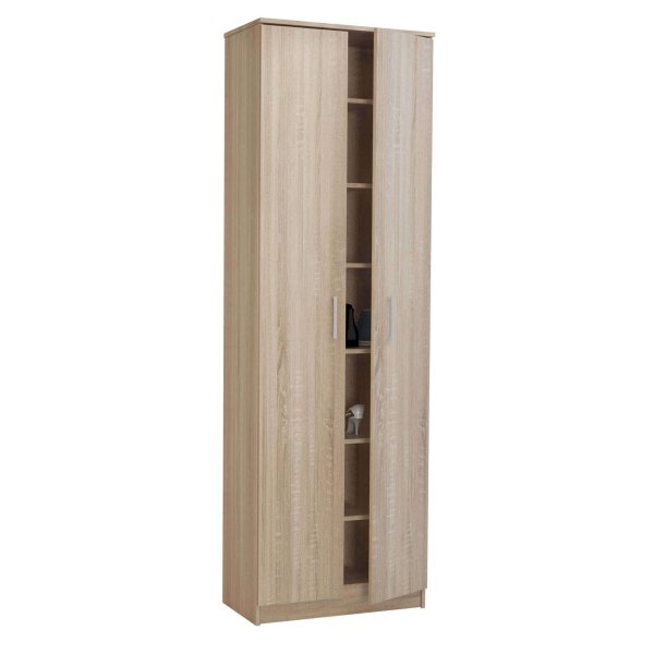Armadio scarpiera con 7 scaffali in Truciolare cm 33x45x192 - BONIFACE