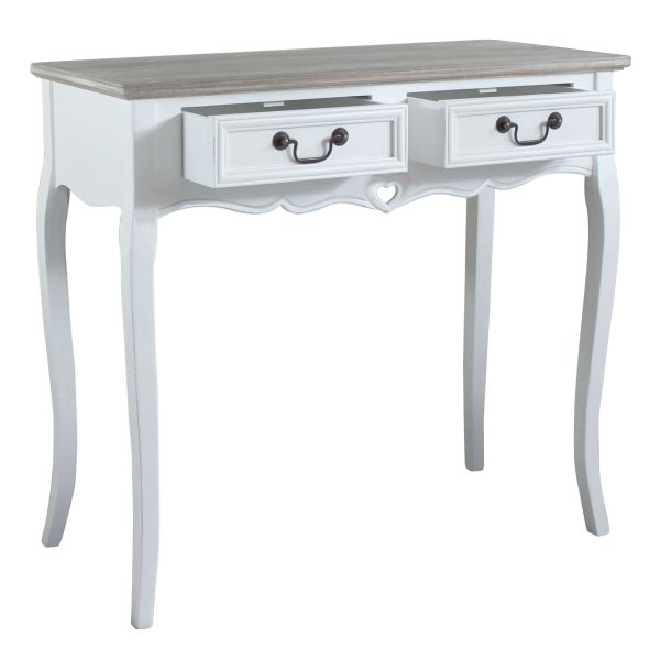 Alternative view of Mobiletto con 2 cassetti in Legno cm 87x38x80 - FITZ
