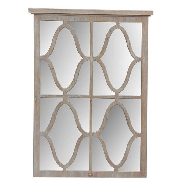 Specchio shabby chic in Legno cm 65x3 5x93 - LEROY