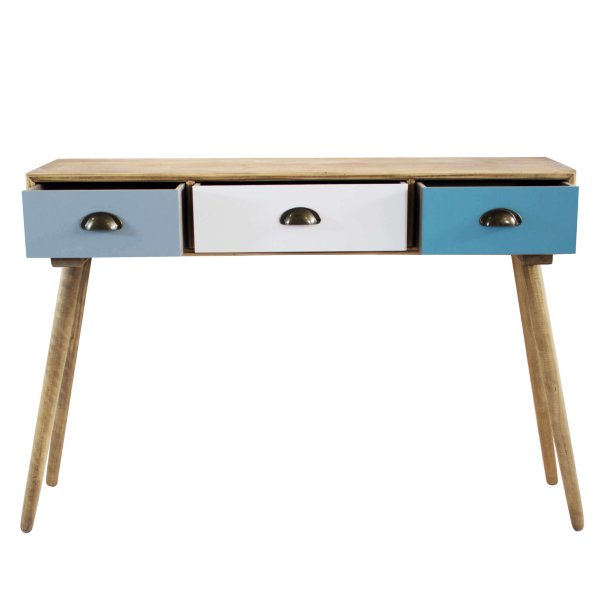 Alternative view of Scrivania multicolor in Legno cm 110x30x78 5 - TEL