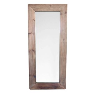 Specchio con cornice in Pino riciclato cm 180x80x5 - PINE