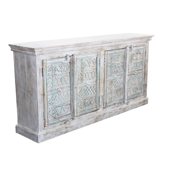 Madia bianco in Legno cm 180x40x90 - RETY