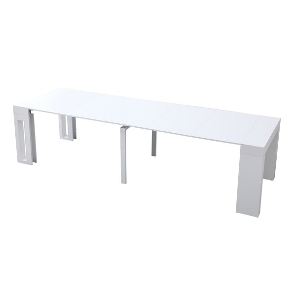 Tavolo Consolle allungabile 300 - PANDORA - Bianco