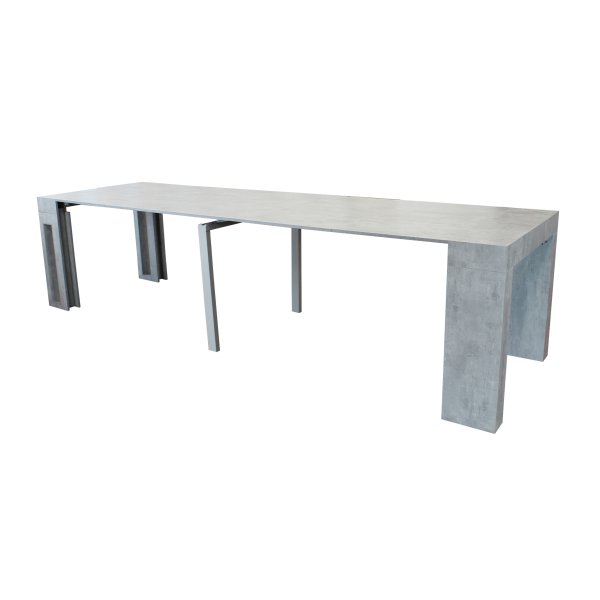 Tavolo Consolle allungabile 300 - PANDORA - Cemento