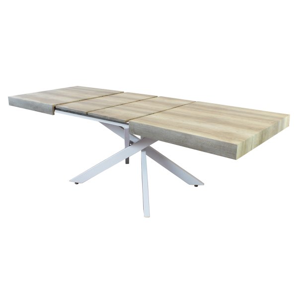 Alternative view of Tavolo da pranzo allungabile 160/240x90 - POTHOS