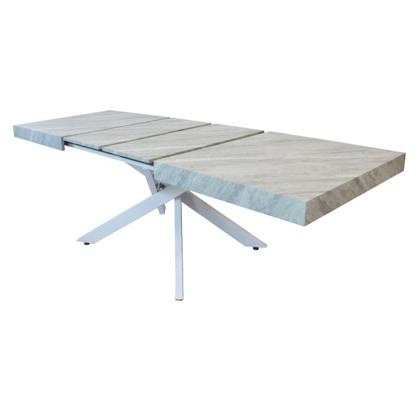 Alternative view of Tavolo da pranzo allungabile 160/240x90 - POTHOS