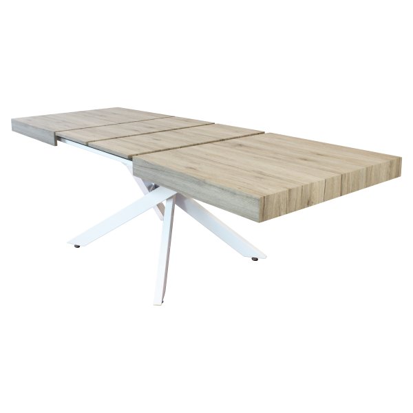 Alternative view of Tavolo da pranzo allungabile 160/240x90 - POTHOS