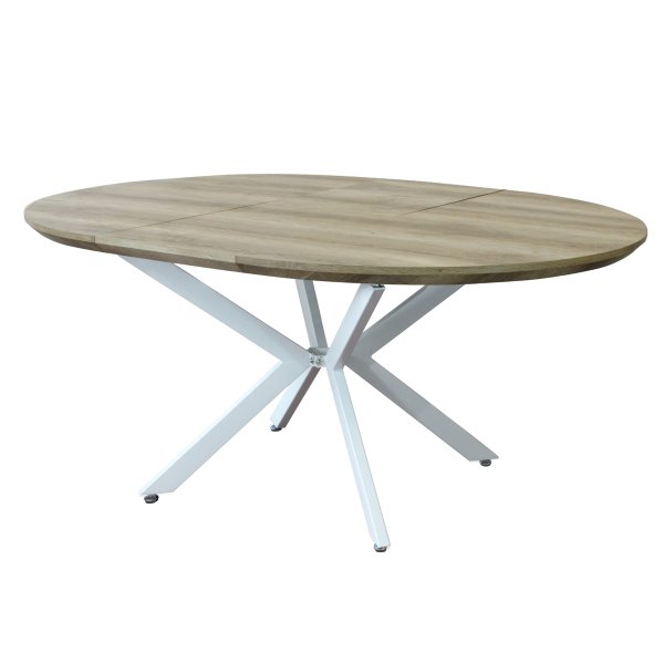 Tavolo da pranzo rotondo allungabile 120/160x120 - VESTA