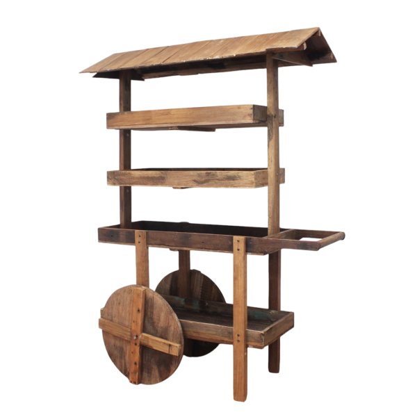 Fioriera in legno decorativa - ALCYONIA