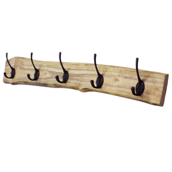 Appendiabiti in legno rustico - COLEUS