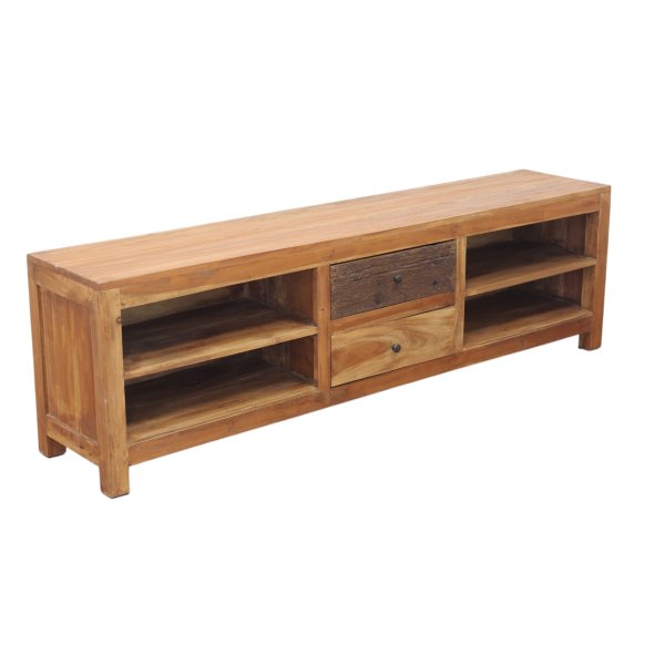 Mobile porta TV in legno rustico - DAMOCLES