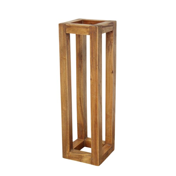 Alternative view of Fioriera porta vaso in legno - DORCAS