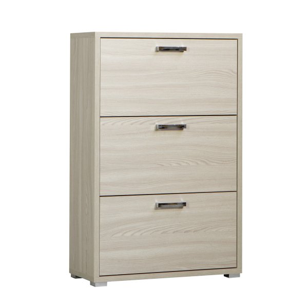 Scarpiera 3 ante a ribalta in Truciolare cm 75 3x33x115 7 - WILLIS
