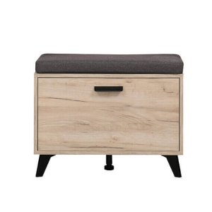 armadietto per ingresso con cuscino cm 68 x 35 x 47 5 h - ZENWOOD