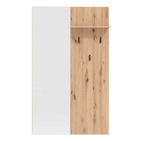 Alternative view of armadietto per ingresso con cuscino cm 79 x 19 5 x 132 h - ZENWOOD