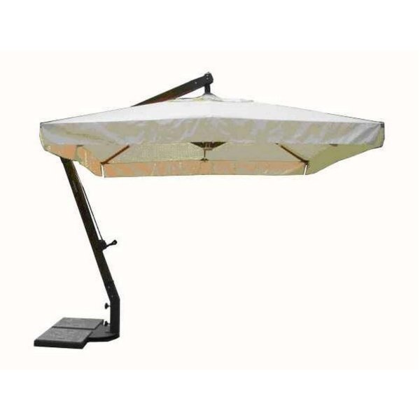 Ombrellone da Giardino decentrato 3x4 in alluminio - BRENTA