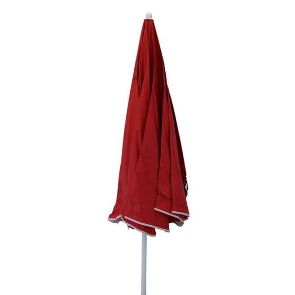 Alternative view of Ombrellone da spiaggia in nylon protezione uv Rotondo 1 8 m in acciaio nylon - EVAN