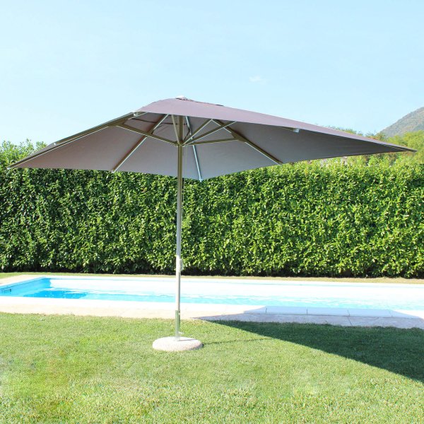 Alternative view of Ombrellone da Giardino palo centrale in alluminio - TAGO