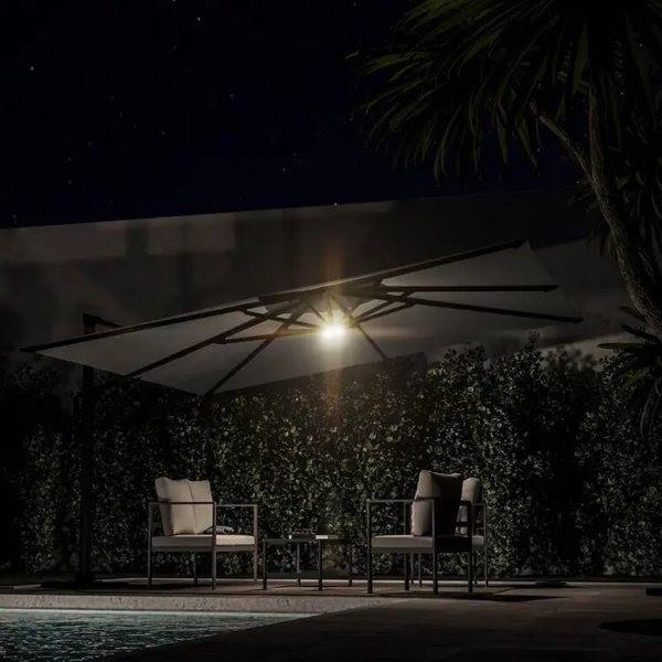 Alternative view of Modulo led e cassa bluetooth per ombrellone - PIAVE