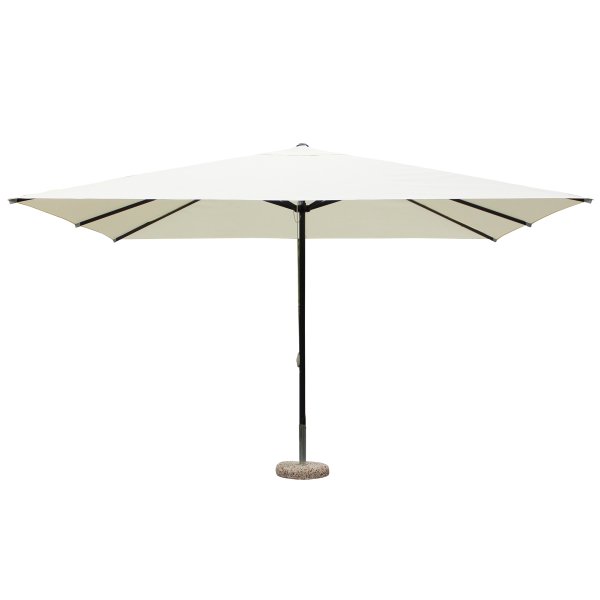 Ombrellone da Giardino palo centrale in alluminio - TAGO - Beige, 3X4