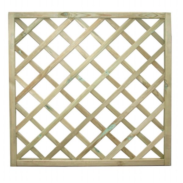 Griglia da Giardino in Legno cm 90x3x90 - AMOS