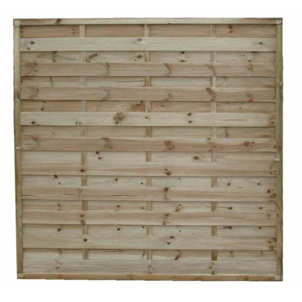 Alternative view of Frangivento da Giardino in Legno cm 180x3 4x180 - IAN