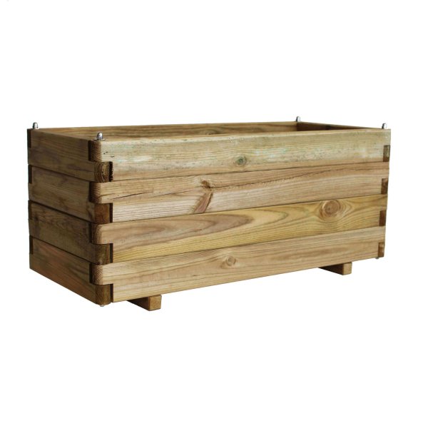 In Legno da Giardino 90x40x40 h in Legno cm 90x40x40 - FLOWER