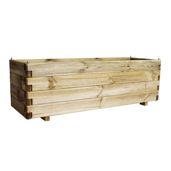 Fioriera da Giardino in cm 120x40x40 - FLOWER