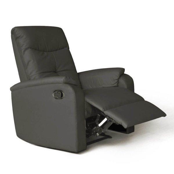 Alternative view of Poltrona reclinabile in Ecopelle cm 76x89x100 - NET