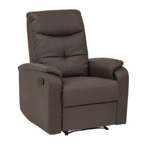 Poltrona reclinabile in Ecopelle cm 76x89x100 - NET