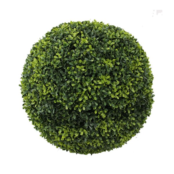 Sfera di bosso artificiale Rotondo in Polipropilene cm 28x28x28 - BOSS