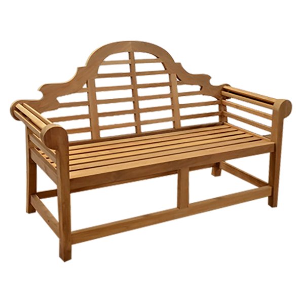 Alternative view of Panca da giardino in legno di Teak - KLYTIA